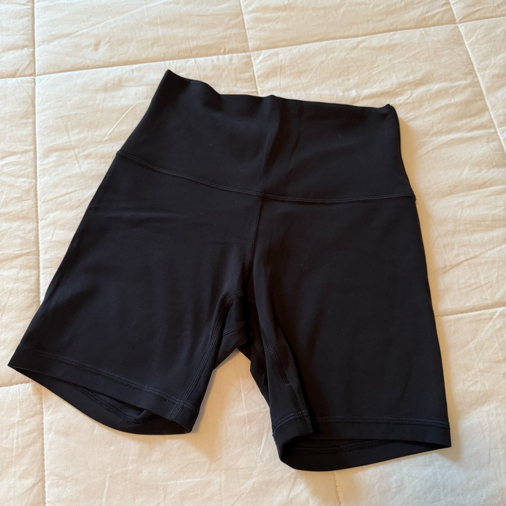 lululemon athletica Black Bike Shorts